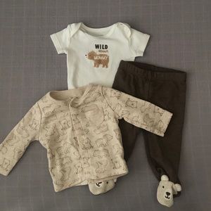 Carter’s 3-Piece Bear Set
